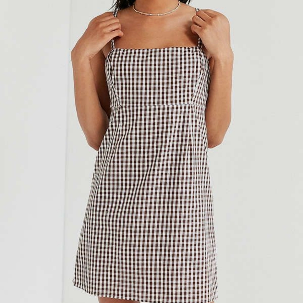 UO Cooperative Gingham Dress